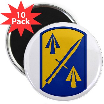 158IB - M01 - 01 - SSI - 158th Infantry Brigade 2.25" Magnet (10 pack) - Click Image to Close
