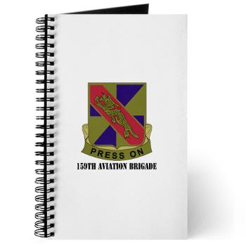 159AV - M01 - 02 - DUI - 159th Aviation Brigade with Text - Journal