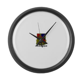 159AV - M01 - 03 - DUI - 159th Aviation Brigade with Text - Large Wall Clock
