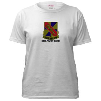 159AV - A01 - 04 - DUI - 159th Aviation Brigade with Text - Women's T-Shirt