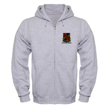 159AV - A01 - 03 - DUI - 159th Aviation Brigade with Text - Zip Hoodie