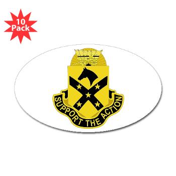 15BSTB - M01 - 01 - DUI - 15th Brigade - Special Troops Bn Sticker (Oval 10 pk) - Click Image to Close