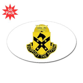 15BSTB - M01 - 01 - DUI - 15th Brigade - Special Troops Bn Sticker (Oval 50 pk)