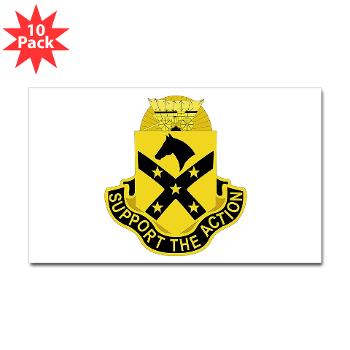 15BSTB - M01 - 01 - DUI - 15th Brigade - Special Troops Bn Sticker (Rectangle 10 pk)