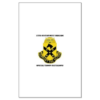 15BSTB - M01 - 02 - DUI - 15th Brigade - Special Troops Bn with Text Large Poster - Click Image to Close