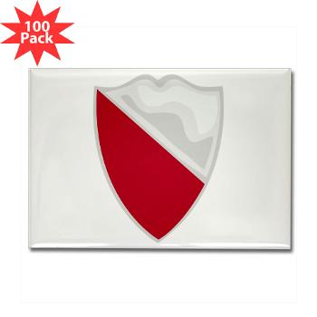 15EB - M01 - 01 - DUI - 15th Engineer Battalion - Rectangle Magnet (100 pack) - Click Image to Close