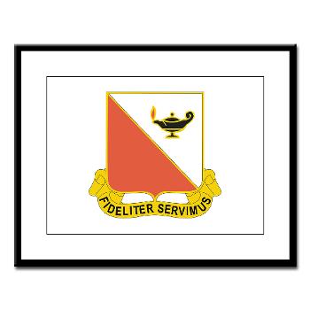 15RSB - M01 - 02 - DUI - 15th Regimental Signal Bde - Large Framed Print - Click Image to Close