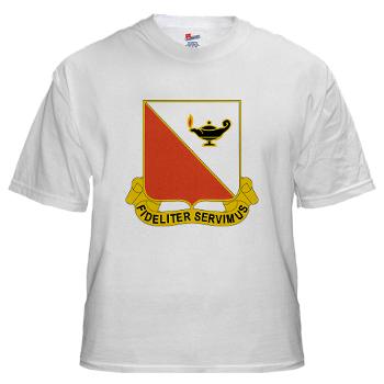 15RSB - A01 - 04 - DUI - 15th Regimental Signal Bde - White T-Shirt