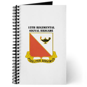 15RSB - M01 - 02 - DUI - 15th Regimental Signal Bde with text - Journal