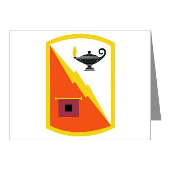 15RSB - M01 - 02 - SSI - 15th Regimental Signal Bde - Note Cards (Pk of 20)
