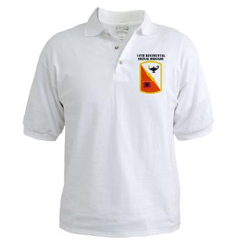 15RSB - A01 - 04 - SSI - 15th Regimental Signal Bde with text - Golf Shirt - Click Image to Close