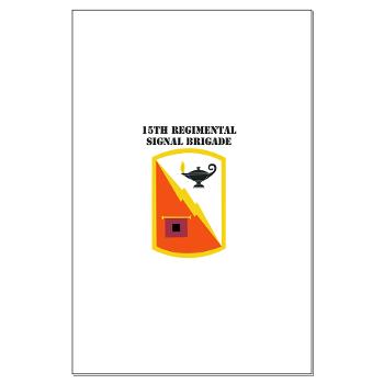 15RSB - M01 - 02 - SSI - 15th Regimental Signal Bde with text - Large Poster