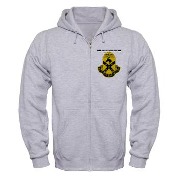 15SB - A01 - 03 - DUI - 15th Sustainment Bde with Text - Zip Hoodie