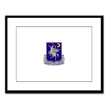 160SOAR - M01 - 02 - DUI - 160th Special Operations Aviation Regiment - Large Framed Print - Click Image to Close