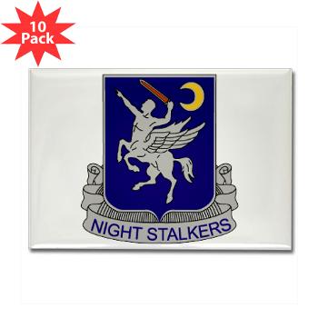 160SOAR - M01 - 01 - DUI - 160th Special Operations Aviation Regiment - Rectangle Magnet (10 pack)