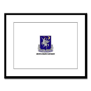 160SOAR - M01 - 02 - DUI - 160th Special Operations Aviation Regiment with Text - Large Framed Print