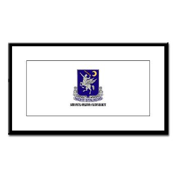 160SOAR - M01 - 02 - DUI - 160th Special Operations Aviation Regiment with Text - Small Framed Print