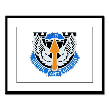 166AB - M01 - 02 - DUI - 166th Aviation Brigade - Large Framed Print