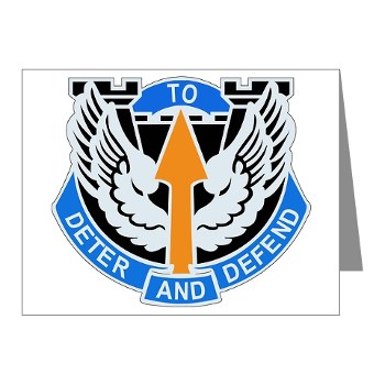 166AB - M01 - 02 - DUI - 166th Aviation Brigade - Note Cards (Pk of 20)