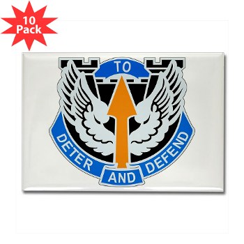 166AB - M01 - 01 - DUI - 166th Aviation Brigade - Rectangle Magnet (10 pack)
