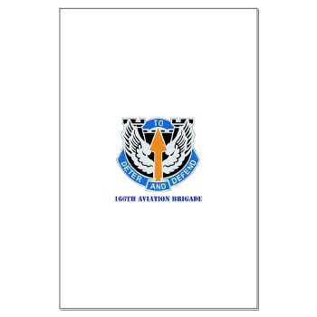 166AB - M01 - 02 - DUI - 166th Aviation Brigade with Text - Large Poster - Click Image to Close