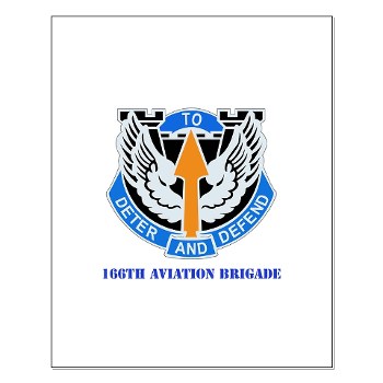 166AB - M01 - 02 - DUI - 166th Aviation Brigade with Text - Small Poster - Click Image to Close