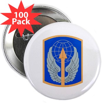 166AB - M01 - 01 - SSI - 166th Aviation Brigade - 2.25" Button (100 pack)