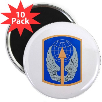 166AB - M01 - 01 - SSI - 166th Aviation Brigade - 2.25" Magnet (10 pack)