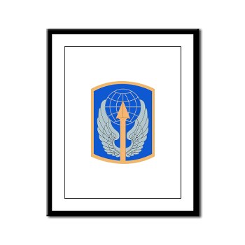 166AB - M01 - 02 - SSI - 166th Aviation Brigade - Framed Panel Print