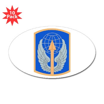 166AB - M01 - 01 - SSI - 166th Aviation Brigade - Sticker (Oval 10 pk) - Click Image to Close