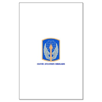 166AB - M01 - 02 - SSI - 166th Aviation Brigade with Text - Large Poster