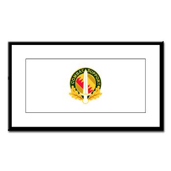 16MPB - M01 - 02 - DUI - 16th Military Police Brigade - Small Framed Print