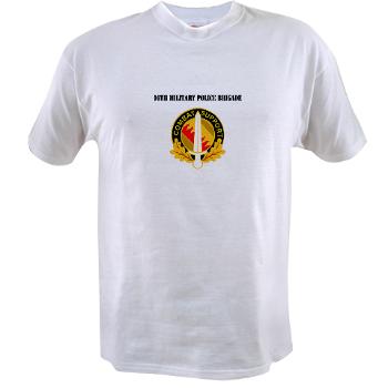 16MPB - A01 - 04 - DUI - 16th Military Police Brigade with Text - Value T-shirt