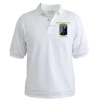 170IBHHC - A01 - 04 - HHC - 170th Infantry Bde with Text Golf Shirt - Click Image to Close