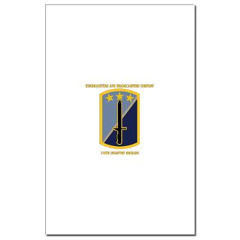 170IBHHC - M01 - 02 - HHC - 170th Infantry Bde with Text Mini Poster Print