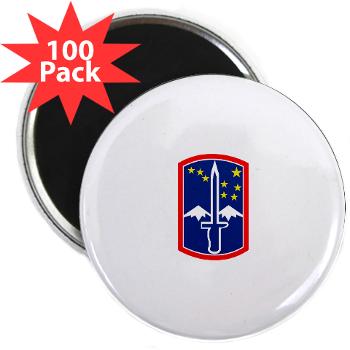 172IB - M01 - 01 - SSI - 172nd Infantry Brigade 2.25" Magnet (100 pack)