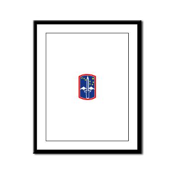 172IB - M01 - 02 - SSI - 172nd Infantry Brigade Framed Panel Print