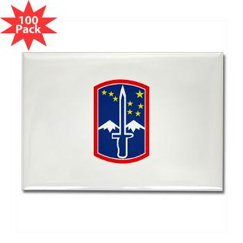 172IB - M01 - 01 - SSI - 172nd Infantry Brigade Rectangle Magnet (100 pack)