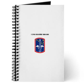 172IB - M01 - 02 - SSI - 172nd Infantry Brigade with text Journal