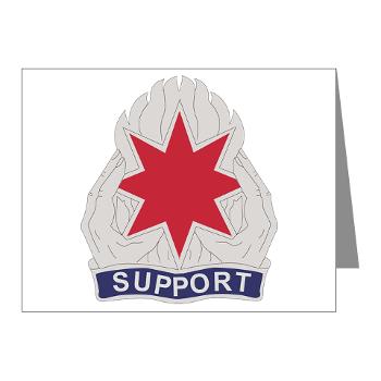 172SB - M01 - 02 - DUI - 172nd Support Battalion - Note Cards (Pk of 20)