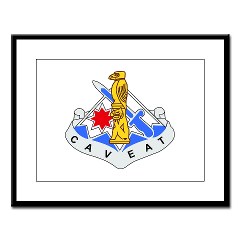 172IB - M01 - 02 - DUI - 172nd Infantry Brigade Large Framed Print - Click Image to Close