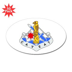 172IB - M01 - 01 - DUI - 172nd Infantry Brigade Sticker (Oval 50 pk)