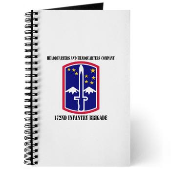 172IBHHC - M01 - 02 - HHC - 172nd Infantry Brigade with Text - Journal
