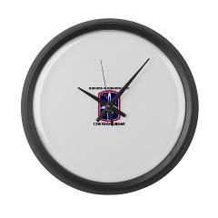172IBHHC - M01 - 03 - HHC - 172nd Infantry Brigade with Text - Large Wall Clock - Click Image to Close