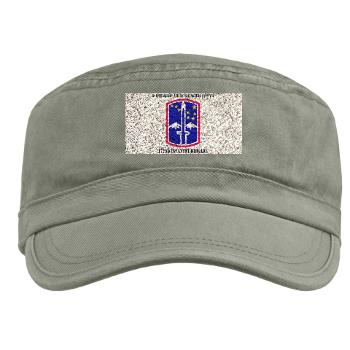 172IBHHC - A01 - 01 - HHC - 172nd Infantry Brigade with Text - Military Cap
