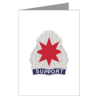 172SB - M01 - 02 - DUI - 172nd Support Battalion - Greeting Cards (Pk of 10) - Click Image to Close