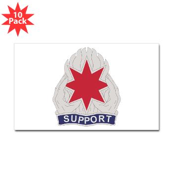 172SB - M01 - 01 - DUI - 172nd Support Battalion - Sticker (Rectangle 10 pk)