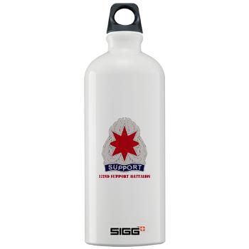 172SB - M01 - 03 - DUI - 172nd Support Battalion with Text - Sigg Water Bottle 1.0L
