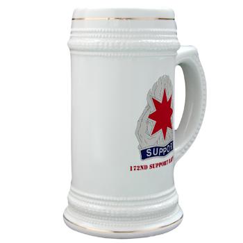 172SB - M01 - 03 - DUI - 172nd Support Battalion with Text - Stein