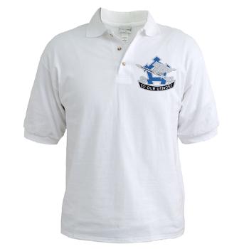 173SB - A01 - 04 - DUI - 173rd Support Battalion - Golf Shirt - Click Image to Close